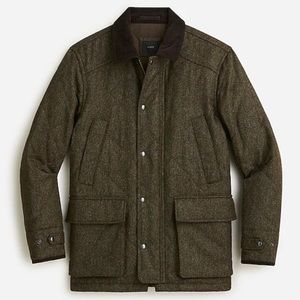 J. Crew
QUILTED HIGHLAND SKYE JACKET IN ENGLISH WOOL